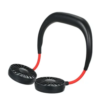 

Mini USB Portable Fan Hands-free Neck Sport Fan Neckband USB Charging 3 Gears Desk Fans handheld Air Cooler Conditioner