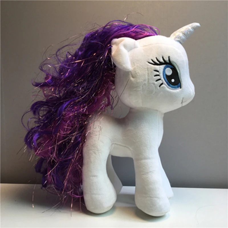 40cm/30cm/18cm Ty Animal Stuffed Plush Pillow Cute Little Pony Rainbow Dash  Rarity Twilight Sparkle Children Soft Toy Girl Gift - AliExpress