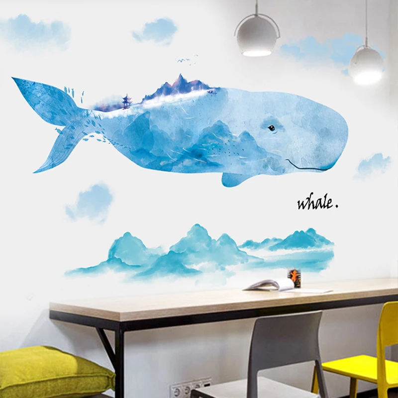 whale baby room decor