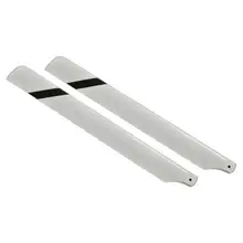

2Pcs Main Rotor Blade 360mm Toy Modified Gifts Model Glassfiber Propeller for 450L 480 x3 RC Helicopter RC Vehicle Accessories