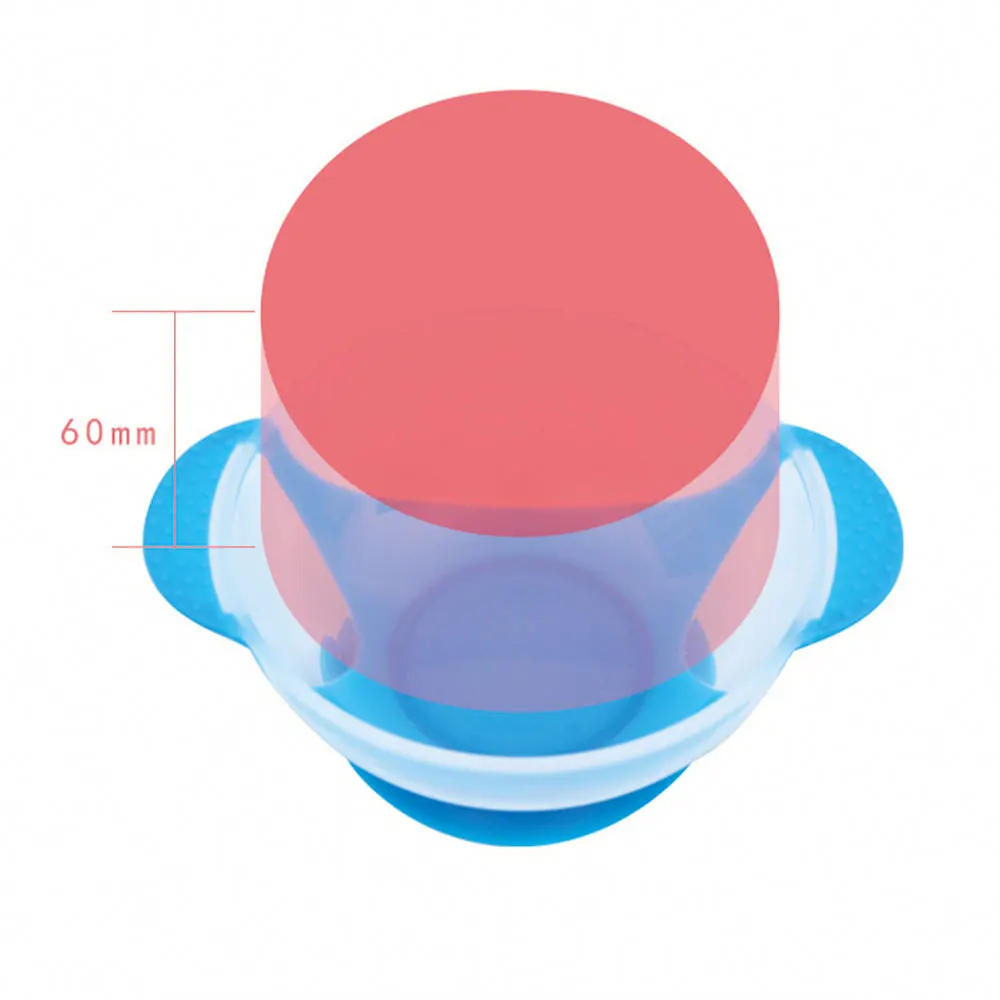 Baby Feeding Tableware Antiskid Suction Feeding Bowl Baby Kids Child Feeding Lid Training Bowl With Spoon Set Dishes