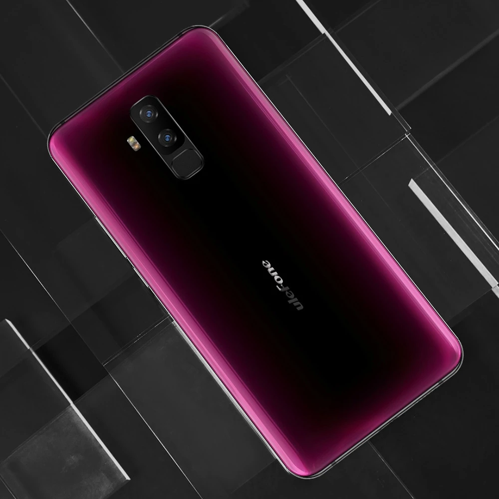 Ulefone T2 Android 9,0 мобильный телефон 6,7 "FHD + экран MT6771T Helio P70 Восьмиядерный 6 ГБ + 128 Гб NFC Лицо ID беспроводной зарядки смартфона