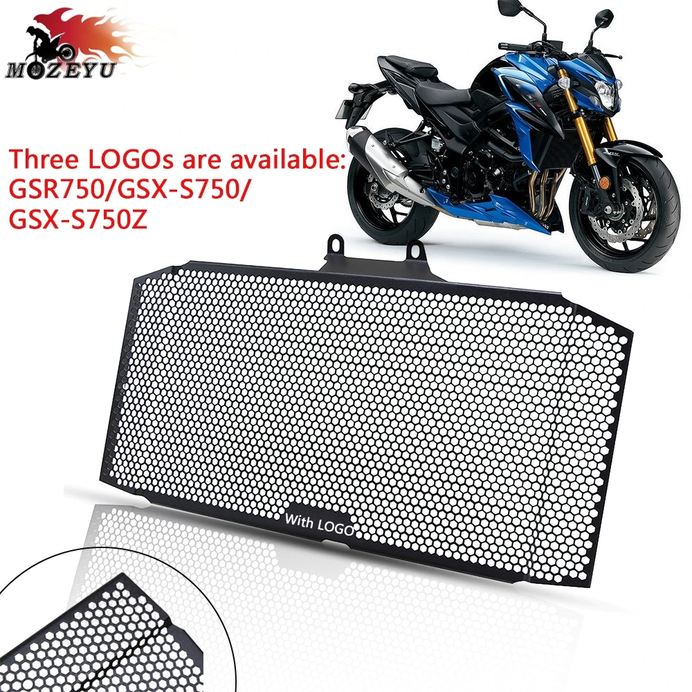 Для SUZUKI GSR750 GSR750ABS 2010 2016 2017 мотоцикла с ЧПУ решетка радиатора Защитная крышка GSX S750