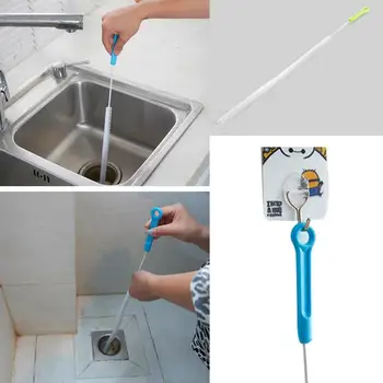 

Home Kitchen Bathroom Bendable Sink Brush Sewer Cleaning Cleaner Dredge