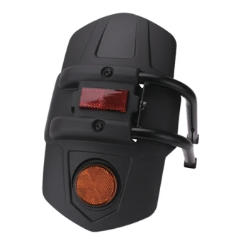 

Motorcycle Rear Mudguard Rear Wheel Splash Guard Rear Wheel Cover Splash Guard Mudguard with Bracket
