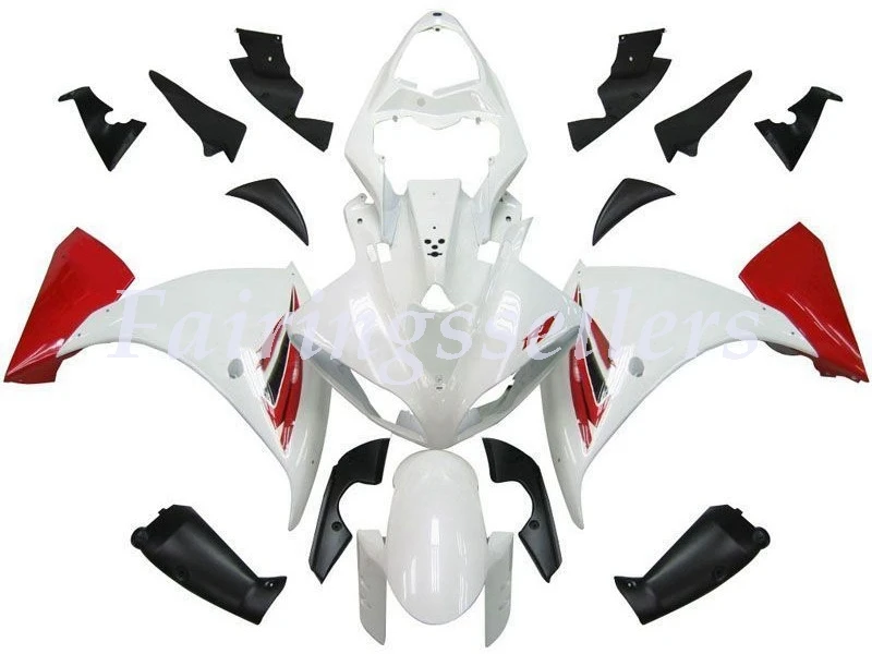 YZF-R1 White Red R1 (2009-2012)