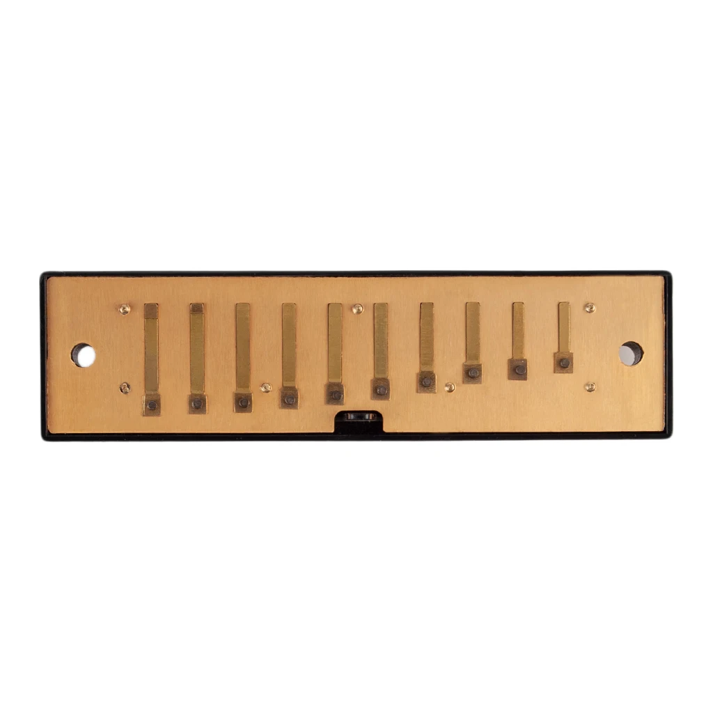 10 Hole Harmonica Comb With Reeds Set C Key For All Styles Of Music Harmonica Part Woodwind Instruments