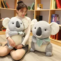 Big Soft Koalas Bear Plush Toy Adventure Doll Kawaii Simulation Mother Kid Birthday Christmas Gift for Kid Baby