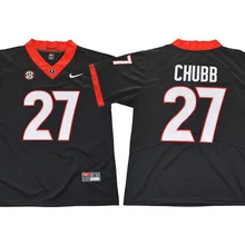 Мужские Джорджии бульдоги Ник Chubb 27 свитер для колледжа