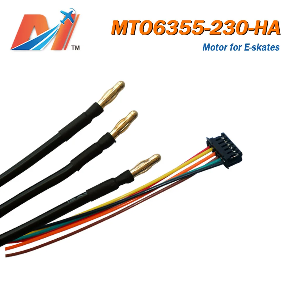 Maytech Электродвигатель с датчиком Холла 6355 230KV Электрические Велосипедные двигатели скейтборд мотор