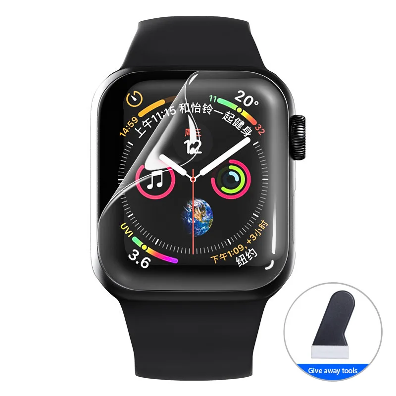 Full Protective Film For Apple Watch Series Se 6 5 3 Screen Protector