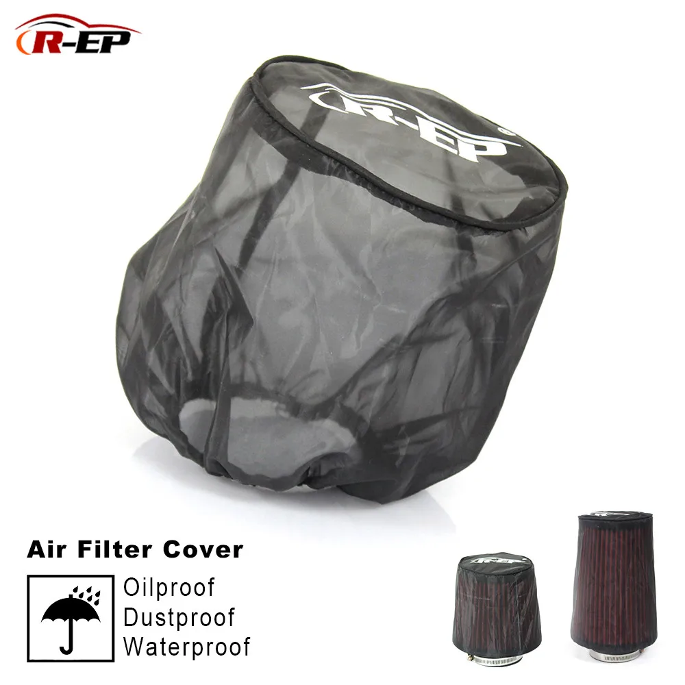 R Ep Universal Car Cone Air Filter Protective Cover Waterproof Oilproof Dustproof For High Flow Air Intake Filters Black Air Filters Aliexpress