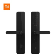Xiao mi jia умный дверной замок Умный Замок отпечаток пальца пароль NFC Bluetooth разблокировка Обнаружение сигнализации работа mi Home приложение управление