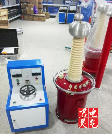 

Air filled test transformer / SF6 high voltage withstand voltage test device AC DC