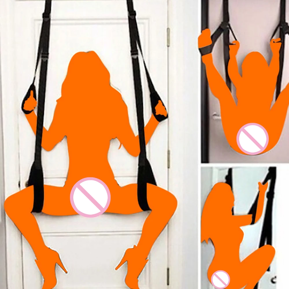 BDSM Door Swing Adjustable Sex Swing SM Games Bondage Spreader Open Legs for Women Adult Sex Toys for Couple Flirting