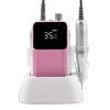 Portable Desktop Cordless Rechargeable 35000RPM Professional Nail Polisher Electric Manicure Drill Set Tools 5