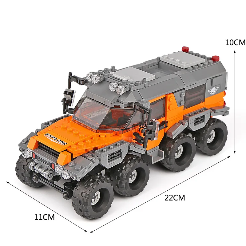 Xingbao 03027 Technic серия внедорожник набор строительных блоков Кирпичи техническая игрушка обучающий подарок для мальчиков - Цвет: 529Pcs