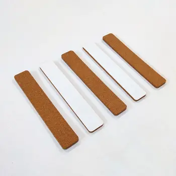 

10pcs 22.8x3.7cm Frameless Self Adhesive Cork Strips Board Doors Cabinet Desktop Modern Furniture Decorative Sticker