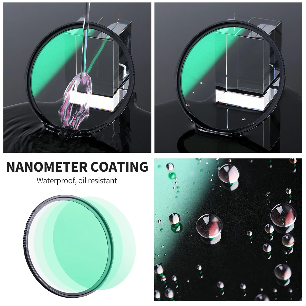 Especiais para Atirar Conceito Preto Névoa 1 - 4 8 Lente Filtro Efeitos Vídeo Como Filmes 49mm 52mm 58mm 62mm 67mm 77mm 82mm k & f - Image 6