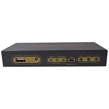 

5.1CH Digital Audio Decoder With USB Multi-Media Digital Audio converter DTS/AC3 for DVD HD Player PC PS2 SW07M1