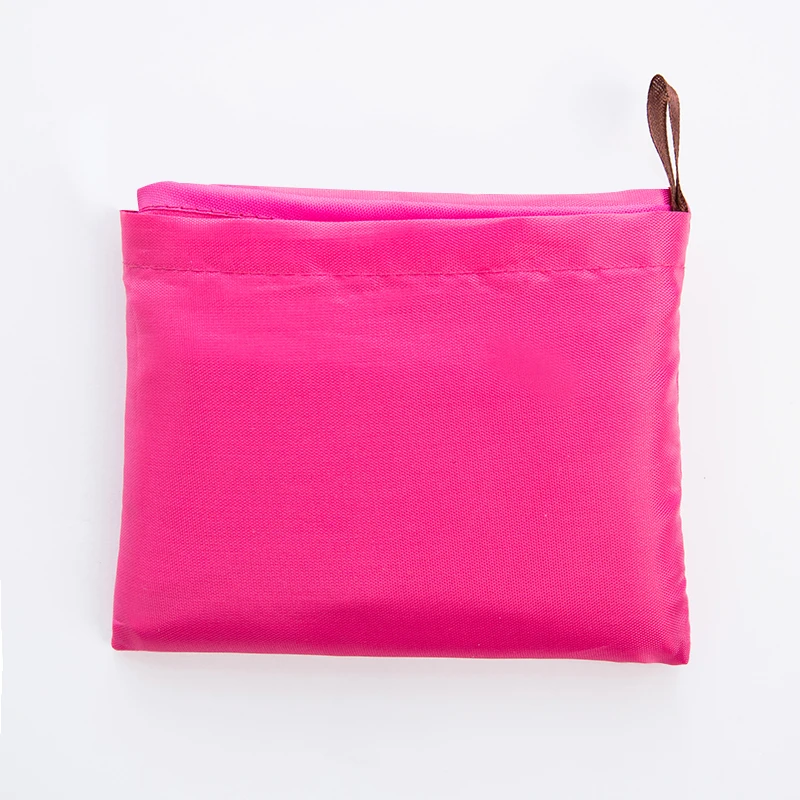 Новая горячая Эко сумка для хранения полиэстер Складные хозяйственные сумки большие восстановленные для похода в магазин, сумка для продуктов для супермаркета - Цвет: Фиолетовый