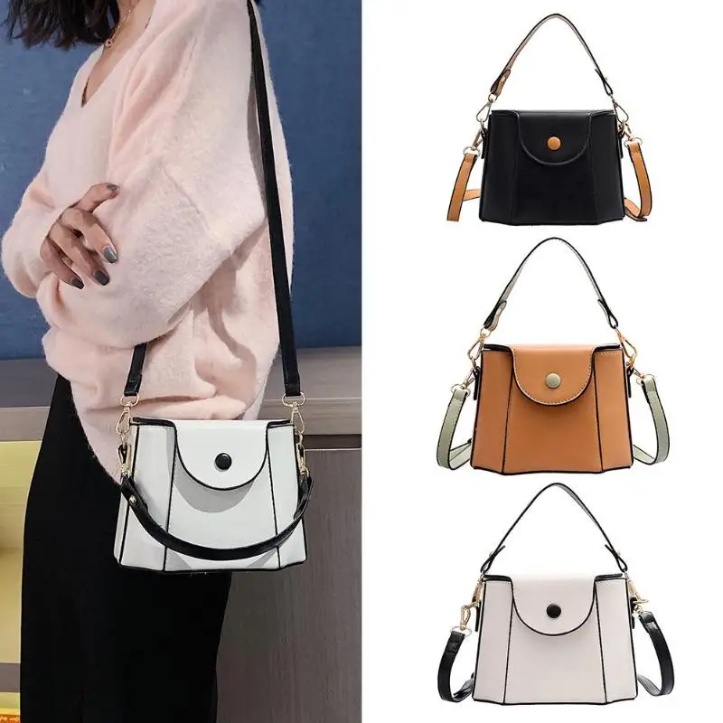 

Hot Sale Shoulder Bag Creative Bucket Women Shoulder PU Leather Messenger Handbag Female Wallets Leisure Daily Shopping