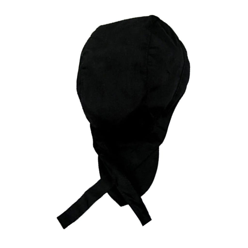 

Fashion Chefs Hat Cap Kitchen Catering Skull Cap Ribbon Cap Turban #2