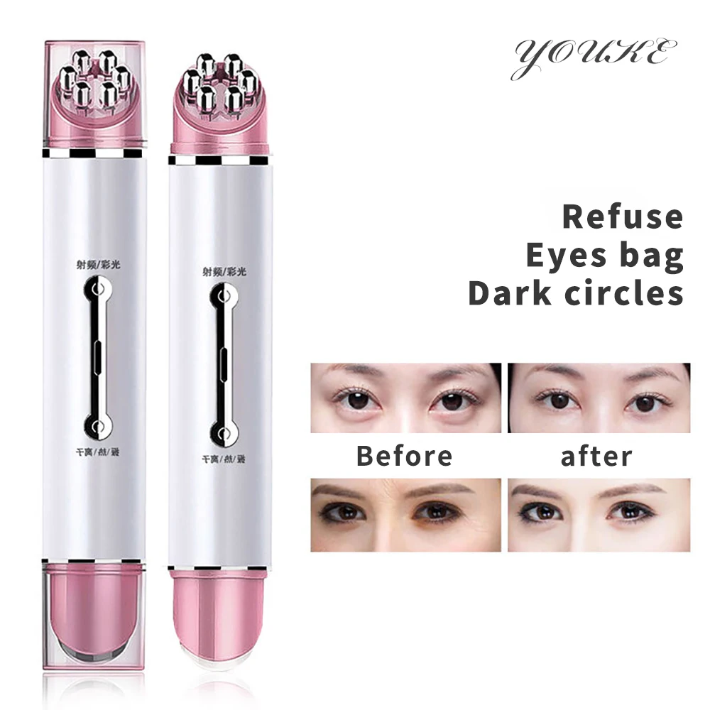 

Eye Beauty Instrument Vibration Eye Massage Instrument Eye Cream Import Instrument Remove Fine Lines Black Eye Ring Facial Care