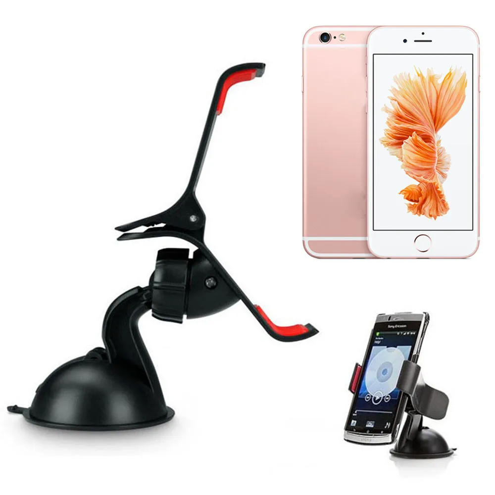 NEW Universal Car Windshield Mount Stand Holder For iPhone 5S 6S / 6 Plus Phone GPS Practical accessories
