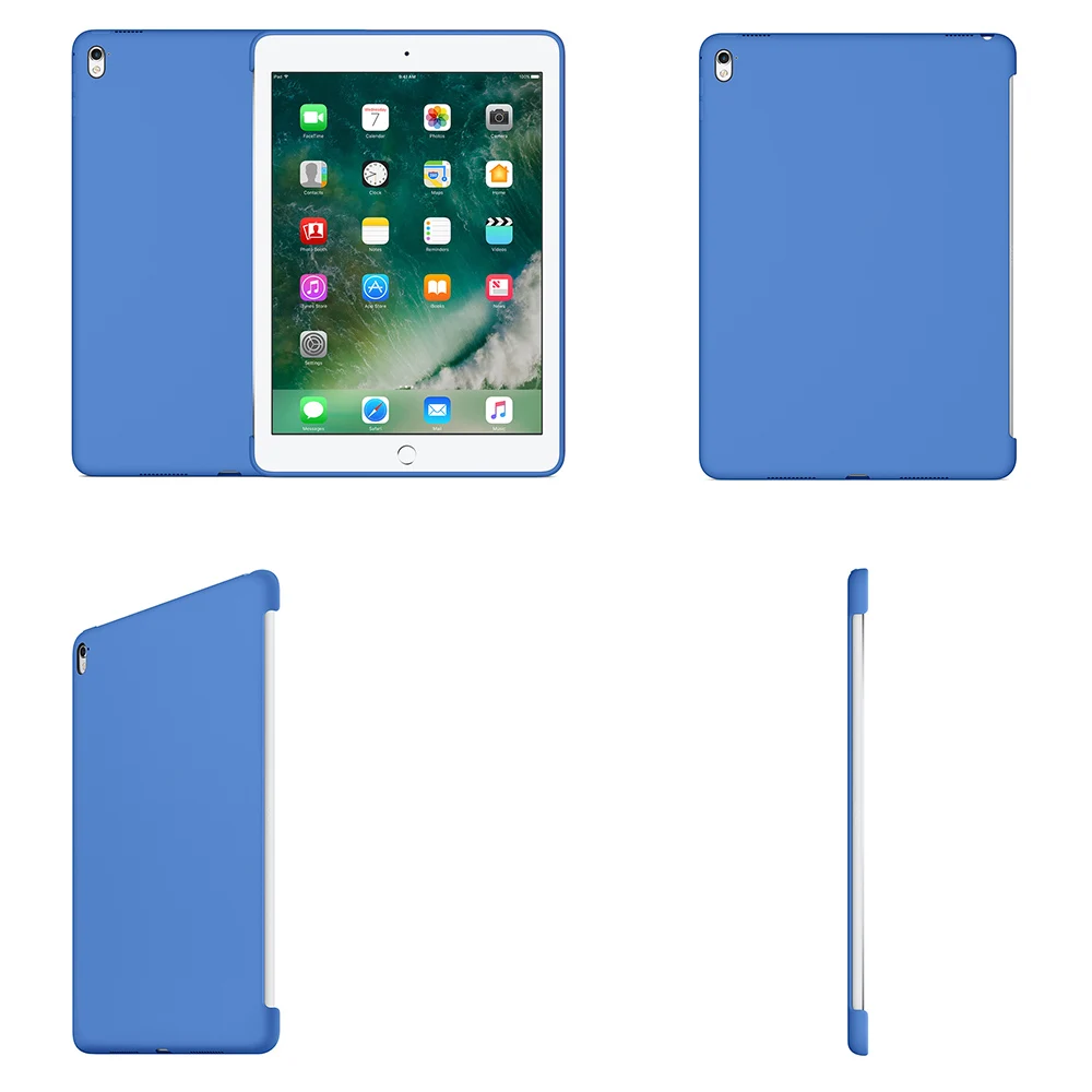 [Подлинный жидкий силикон] чехол для apple iPad Pro чехол s силиконовый логотип 10,5 дюймов защитный чехол [Официальный сенсорный чехол]
