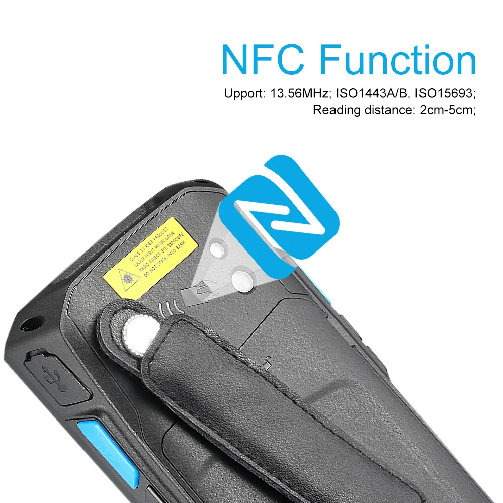 ISSYZONEPOS Handheld Pos Terminal PDA Android 8.1 1D 2D Honeywell Barcode Scanner 4G NFC Barcodes R