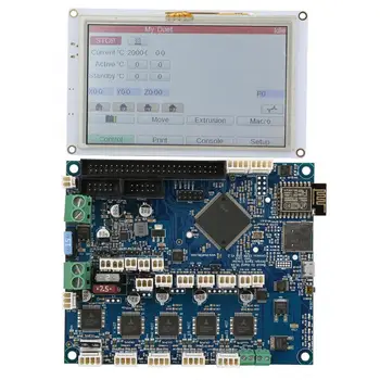 

DuetWifi 2 1.04 Mainboard + 5.0in Paneldue Integrated Color Screen3D Printer Accessories Hot