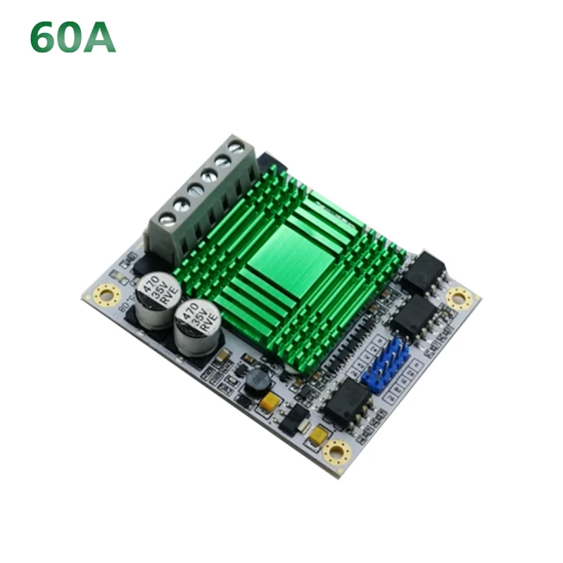 

60A High Power MOS Dual Channel H-bridge DC Motor Driver Module New