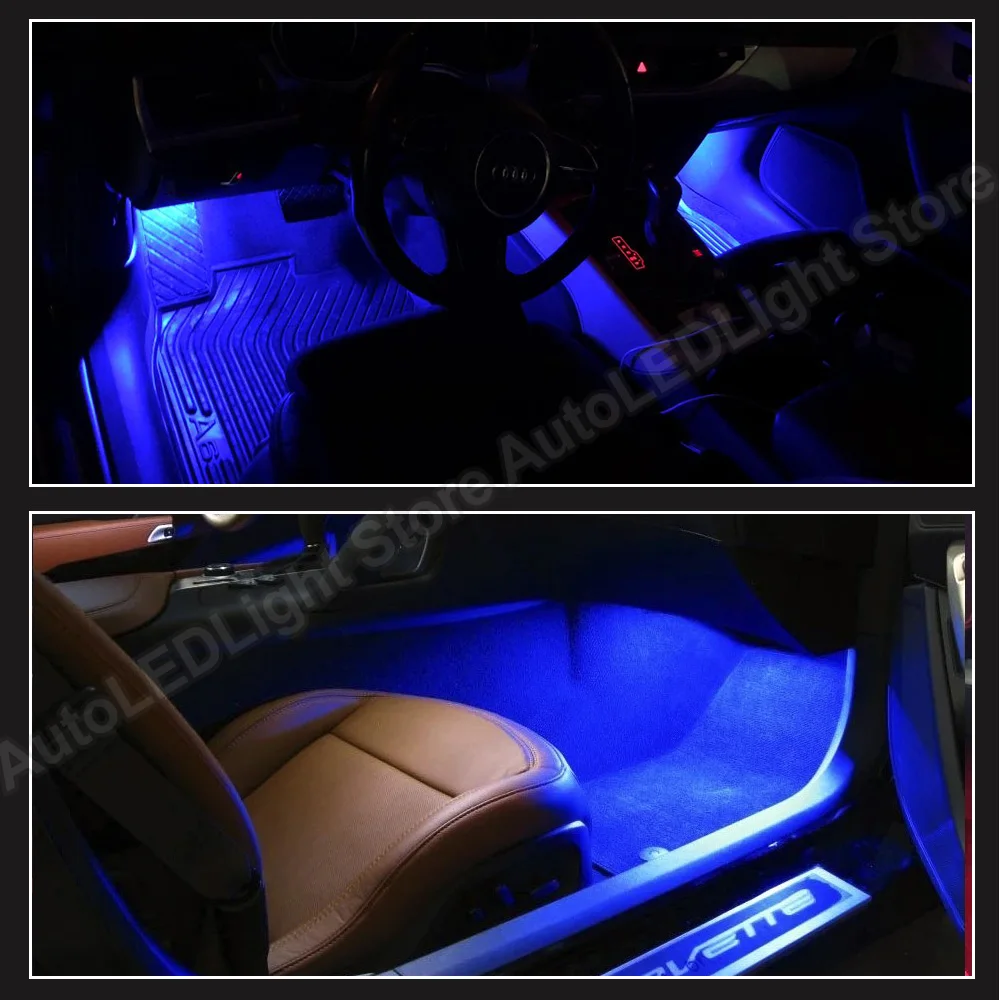 Jeu de puces LED pour intérieur, lampe pour Audi A1 A3 A4 A5 A6 A7