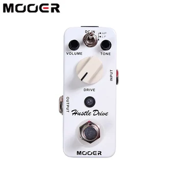 

MOOER Micro Hustle Drive Guitar Effect Pedall Tube-like Drive Compact Guitar Pedal 2 Working Modes True Bypass Full Metal Shell