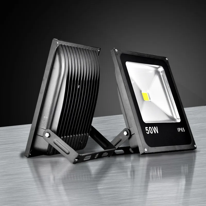 10W 30W 50W 100W 200W LED 투광등 220V COB 투광등 방수 야외 프로젝터 스포트라이트 외부 벽 램프 조명