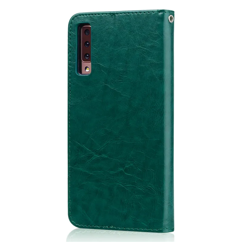 For Samsung Galaxy A7 2018 Case Flip Wallet Leather Phone Case For Samsung Galaxy A7 2018 Galaxy SM-A750F/ds Case Coque Fundas samsung cases cute