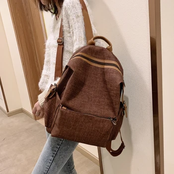 

Small Backpack Women 2020 Brand New Fashion College Style Female Students School Bags Cartoon Print Backpacks for Teenage Girls