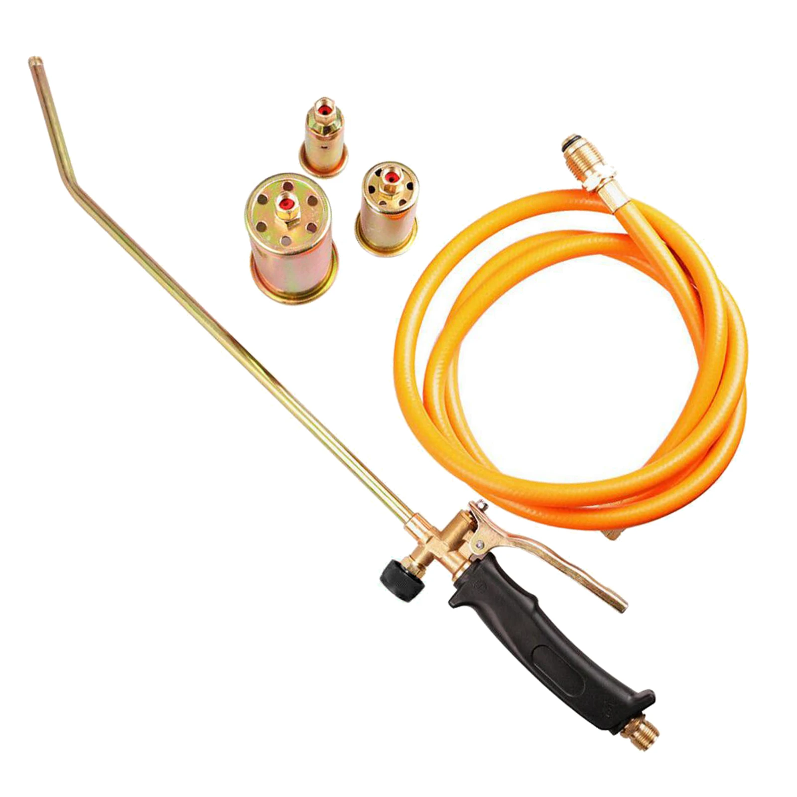 Propane Gas Welding Torch Killer Grass Shrub Garden Kill Burner Kit Propane Torch with 150cm Extension Hose