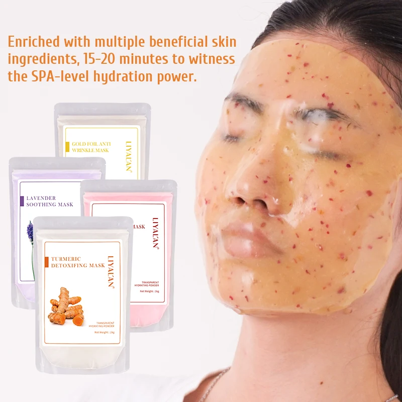 Jelly Mask, Facial Mask Soft, Hydro Powder Face Mask, Skin Care