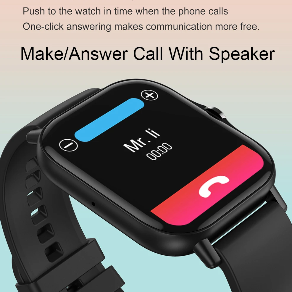For Xiaomi Apple Phone IOS Reloj Inteligente Hombre Smartwatch 2021 Men Answer Call Smart Watch Man Woman Full Touch Android