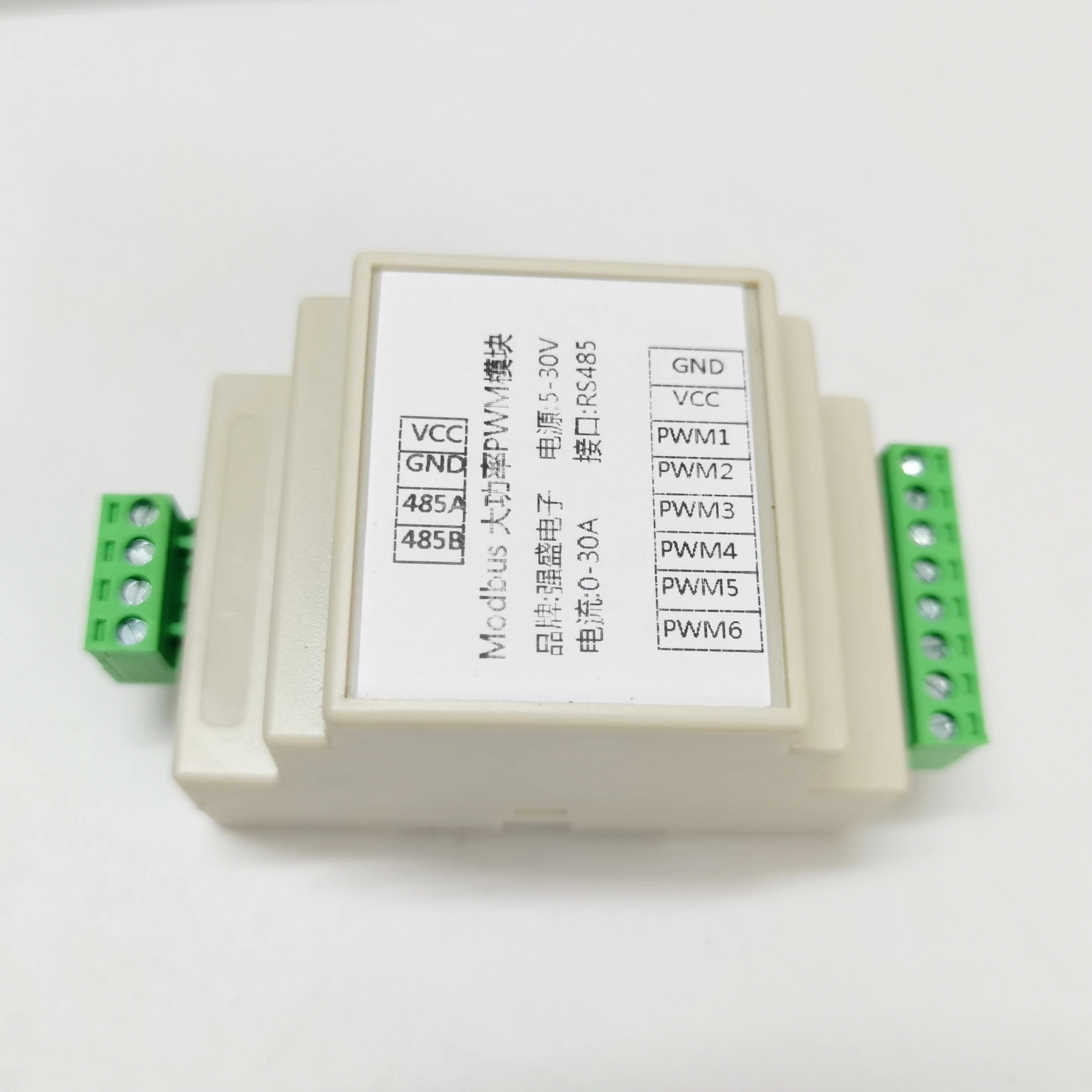 Модуль PWM Modbus RS485 bus 6-канал ПВМ высокой мощности регулятор скорости ШИМ-клапан |