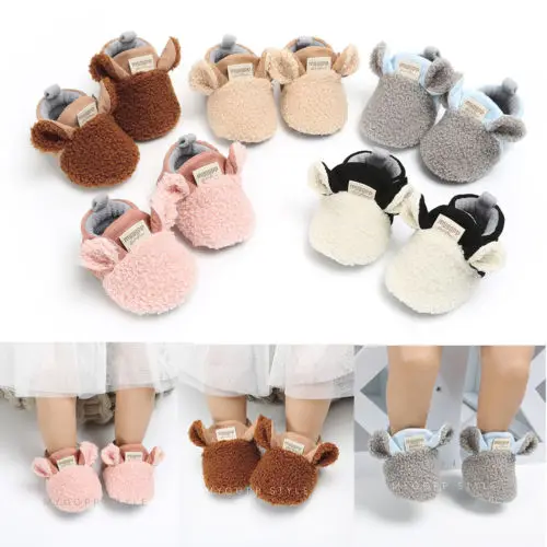 2019 New Fashion Toddler Newborn Baby Crawling Shoes Boy Girl Lamb Slippers  Prewalker Trainers|First Walkers| - AliExpress