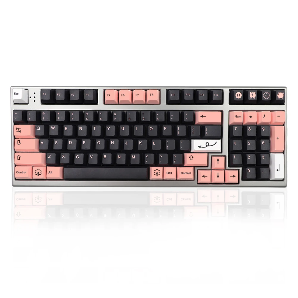 

GMK-KEY Trüffel schwein Keycap Cherry Profile For ID80/dz60/gk61/68/75/84/980/104 Corsair STRAFE K65 K70 Logitech G710+ 7u Space