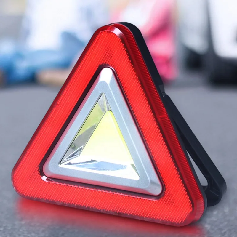 Многофункциональный светодиодный светильник s аварийные треугольные предупреждающие знаки Предупреждение ющая рамка прожектор светильник Предупреждение ющий светильник