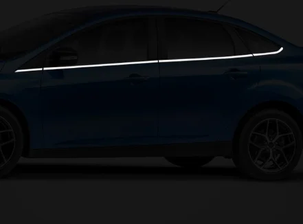 Нержавеющая сталь окна автомобиля планки для ford focus 2012 2013 фокус mk3 - Цвет: 8 pcs sedan