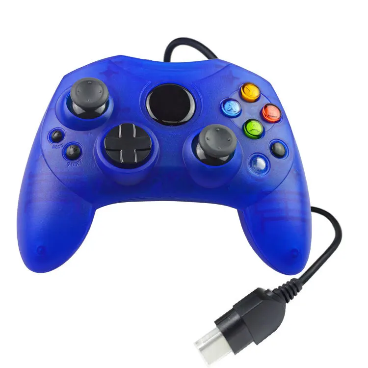 2021 Classic Wired Joypad Controller For Microsoft Original Xbox Controller For XBOX Gamepad Retro Joystick Controle Black 