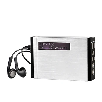

FM RDS Radio Pocket Digital DAB Receiver Portable DAB + / DAB Radio Receiver T-101 F9204D