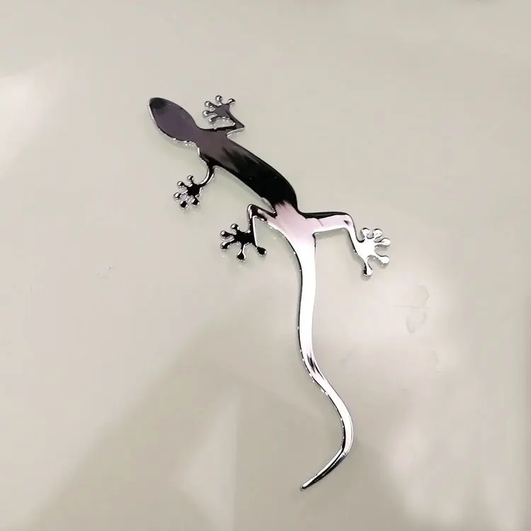 Gecko наклейка на бампер s Gecko декоративная наклейка бампера наклейка на автомобиль наклейка s металлическое серебряное покрытие крутая декоративная наклейка