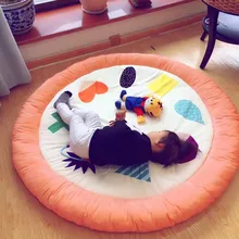 Мультяшный стиль, домашний декоративный круглый ковер, модные Мультяшные картины, напечатанные круглые коврики, украшения для спальни, коврик для пола, противоскользящий